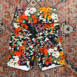 Aerie Floral Bike Shorts - Multicolor